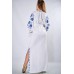 Embroidered Boho Maxi Dress "Charm 3" White